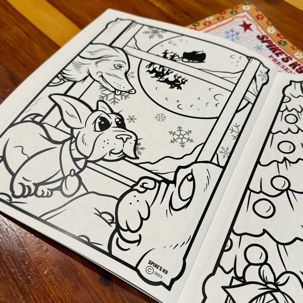 A Very Dewey Christmas Coloring Book 4