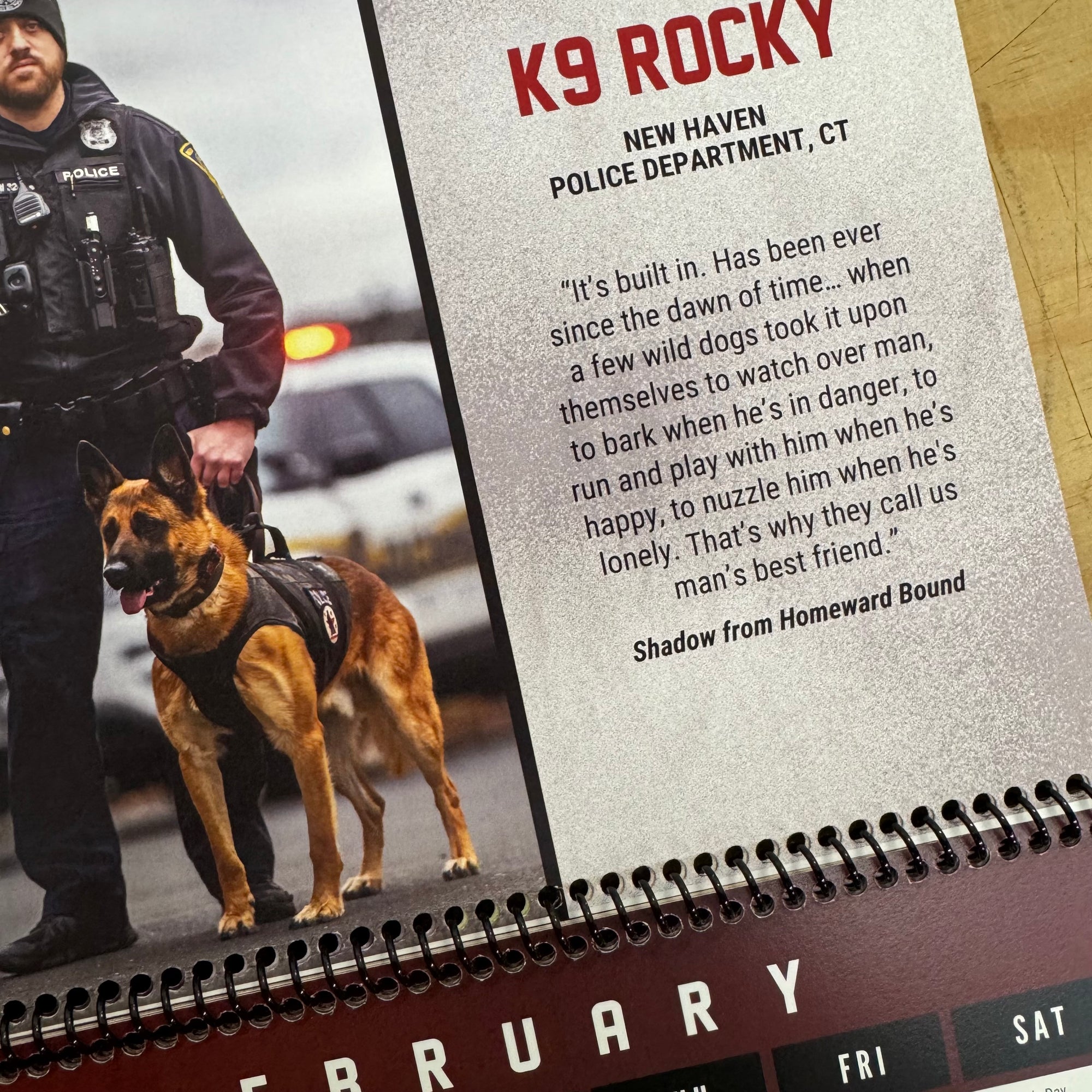 2026 Spike's Calendar