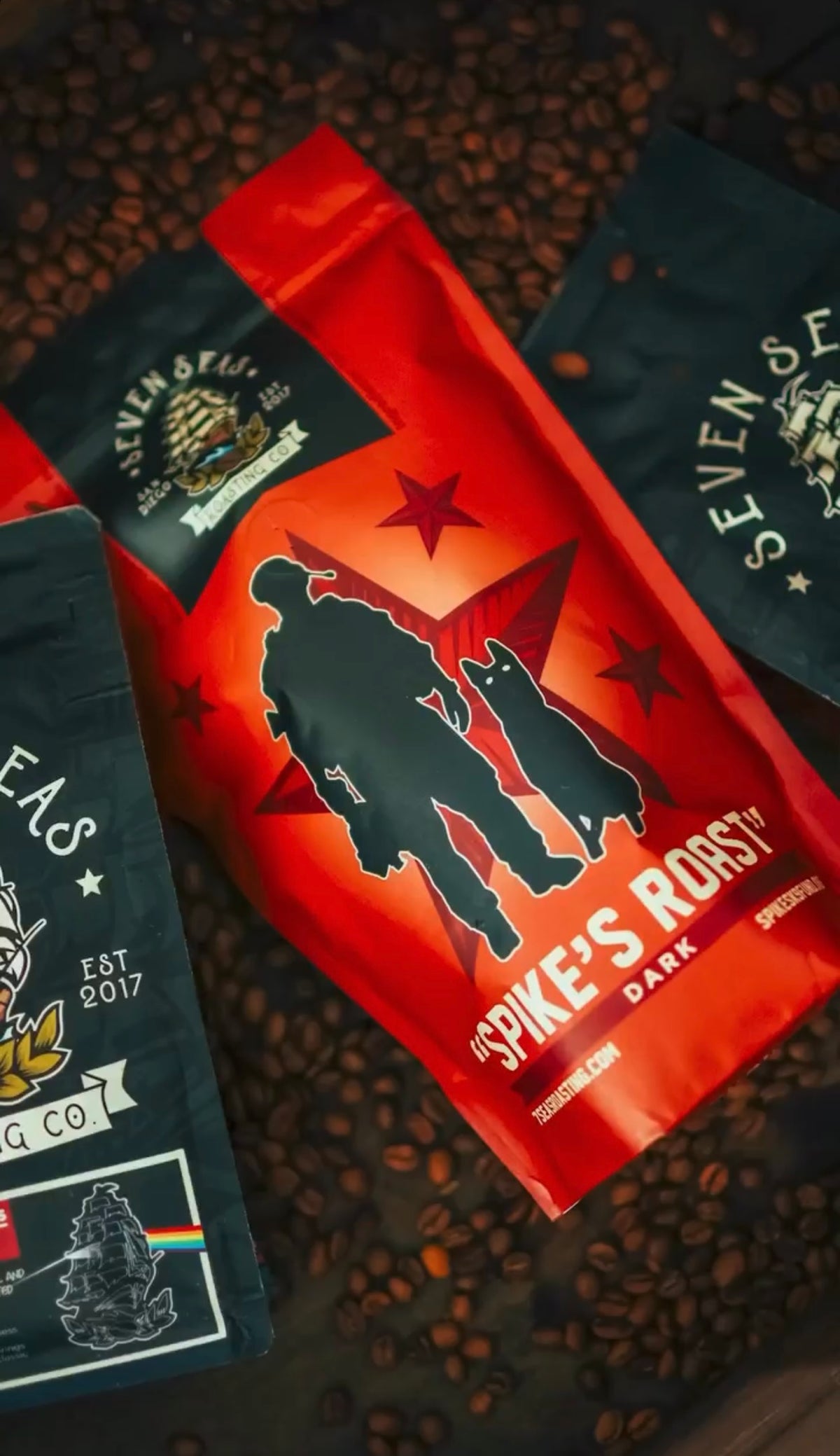 Seven Seas Roasting Co. Special Spike&#39;s Roast Coffee