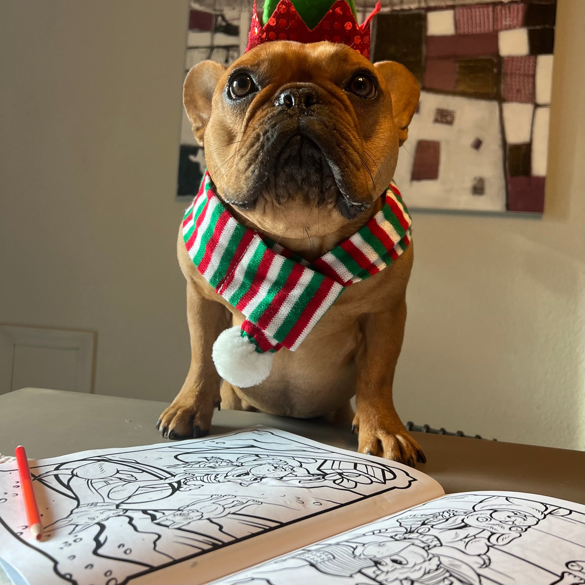 A Very Dewey Christmas Coloring Book 3