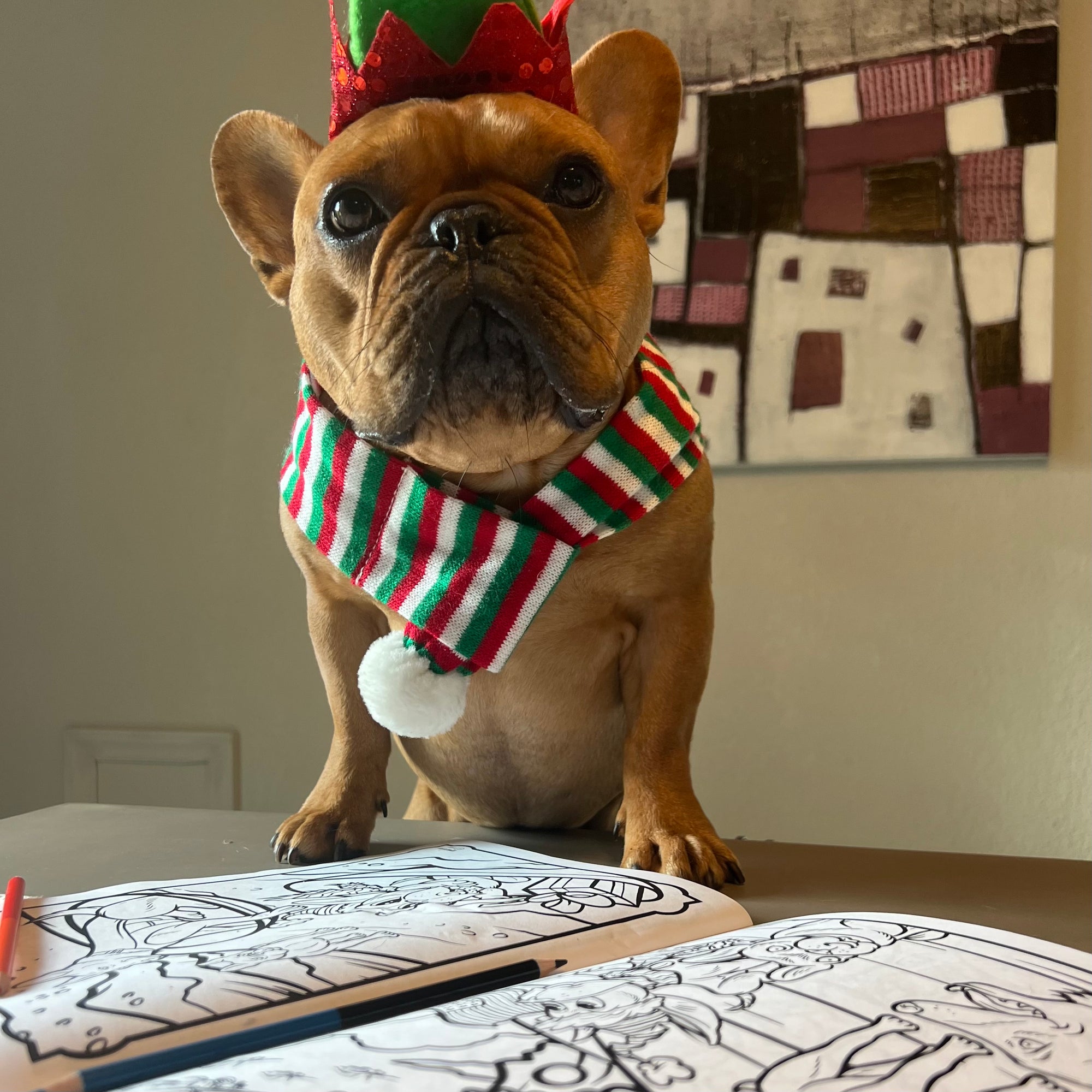 A Very Dewey Christmas Coloring Book 3