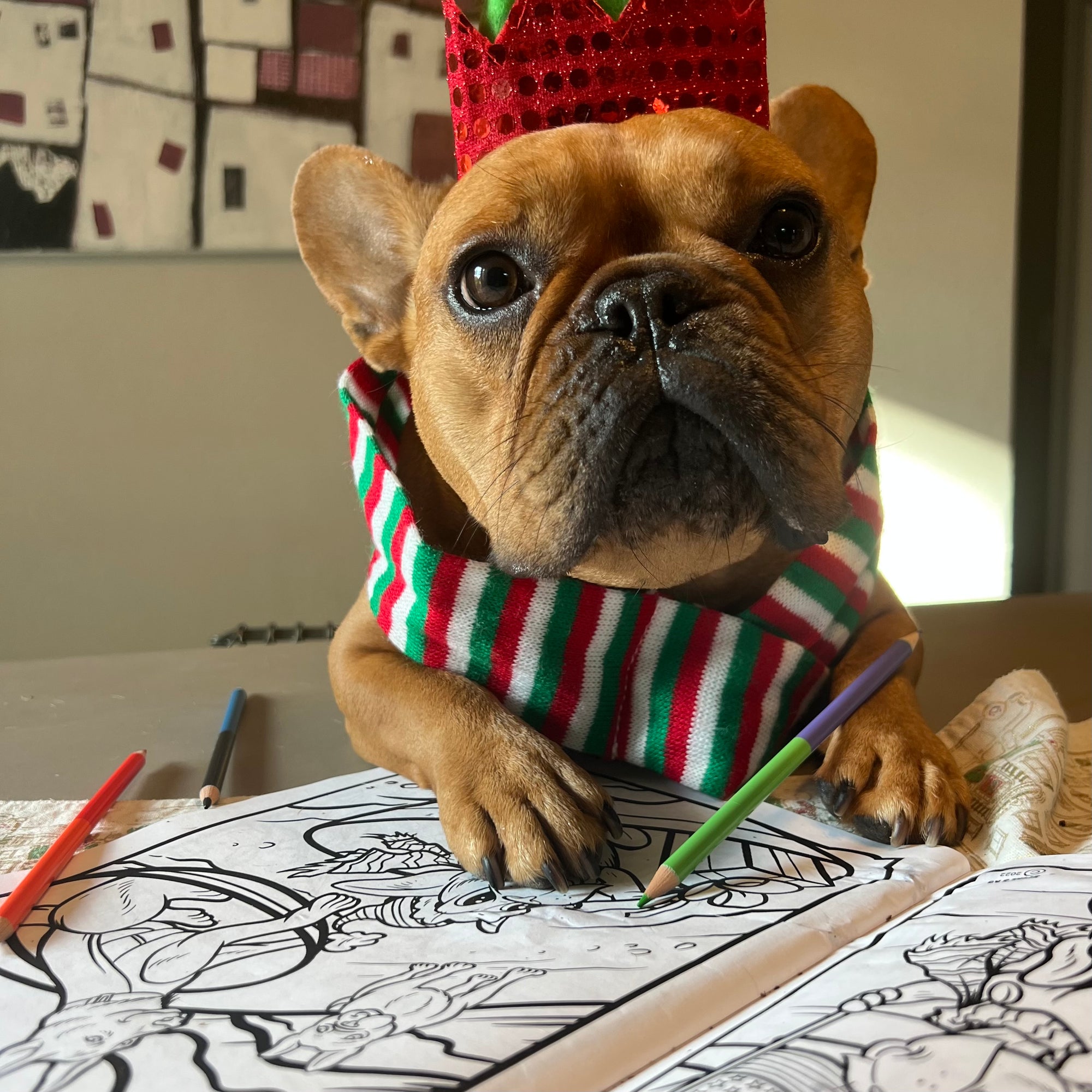 A Very Dewey Christmas Coloring Book 3