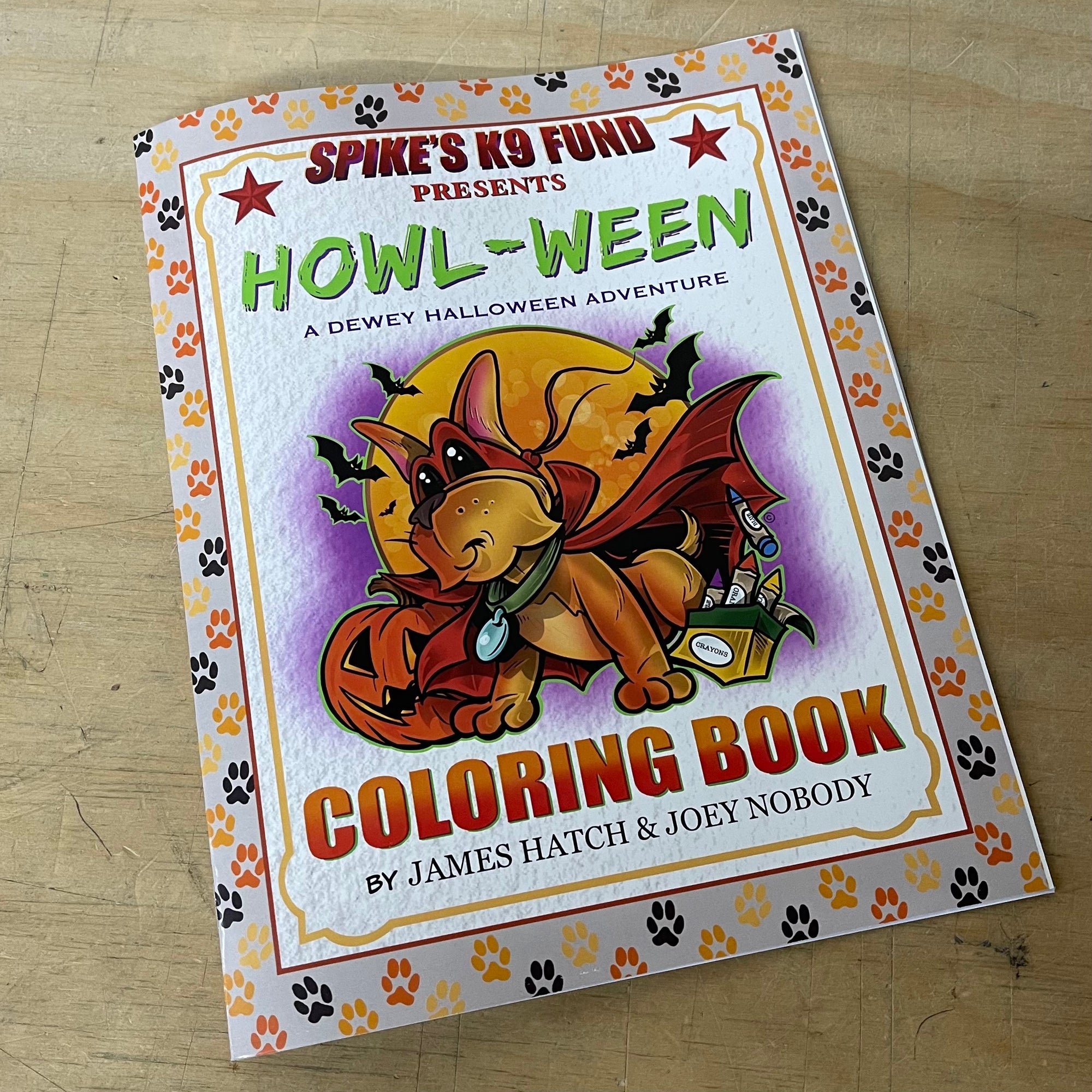 Dewey the Puppy Coloring Book - Halloween Edition