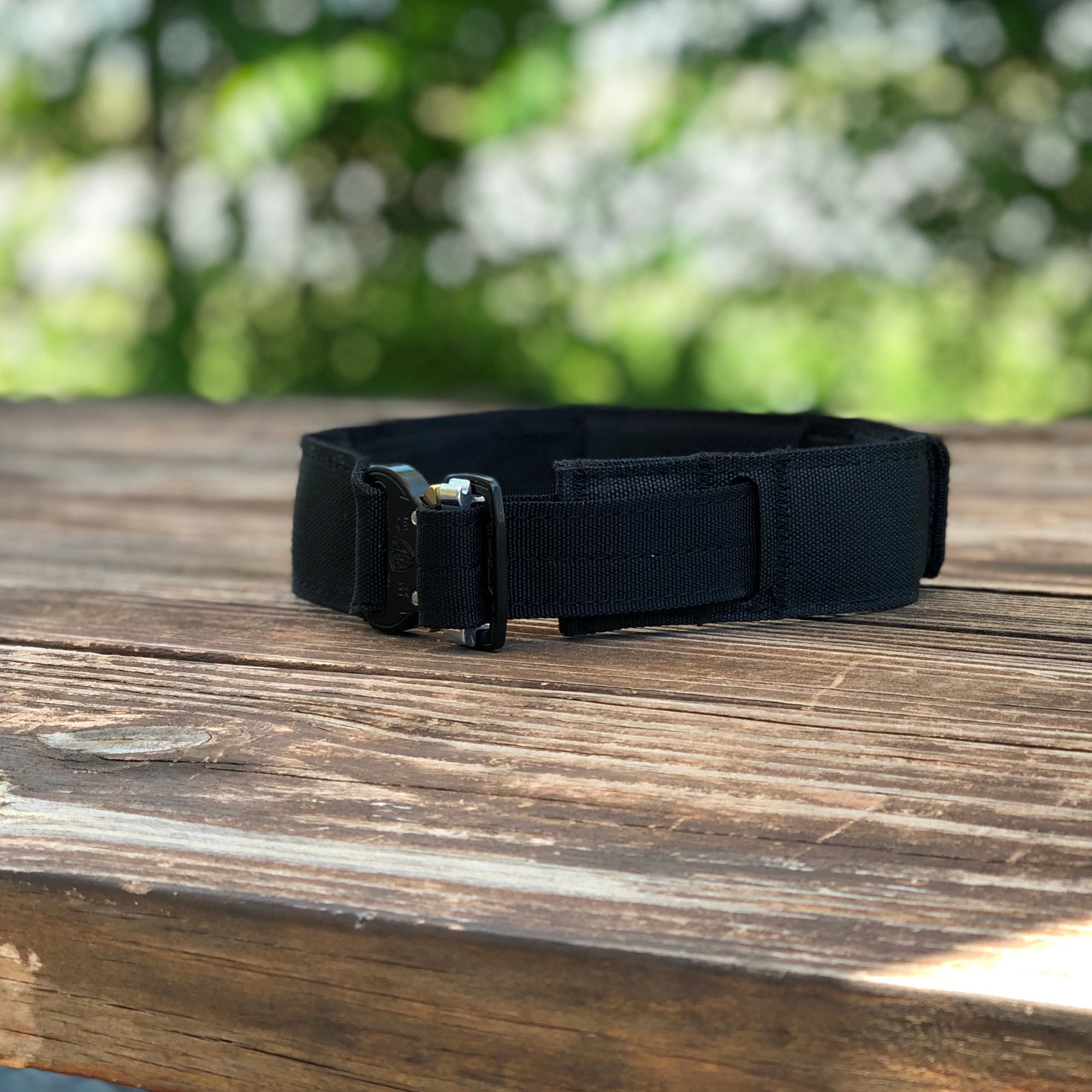 K9 Storm Dog Collar w/Hair Missile Patch